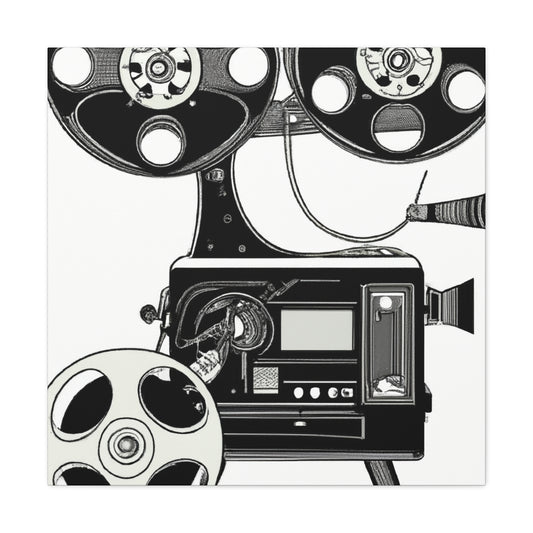 "Chevrolet Showtime" - Retro Film Canvas