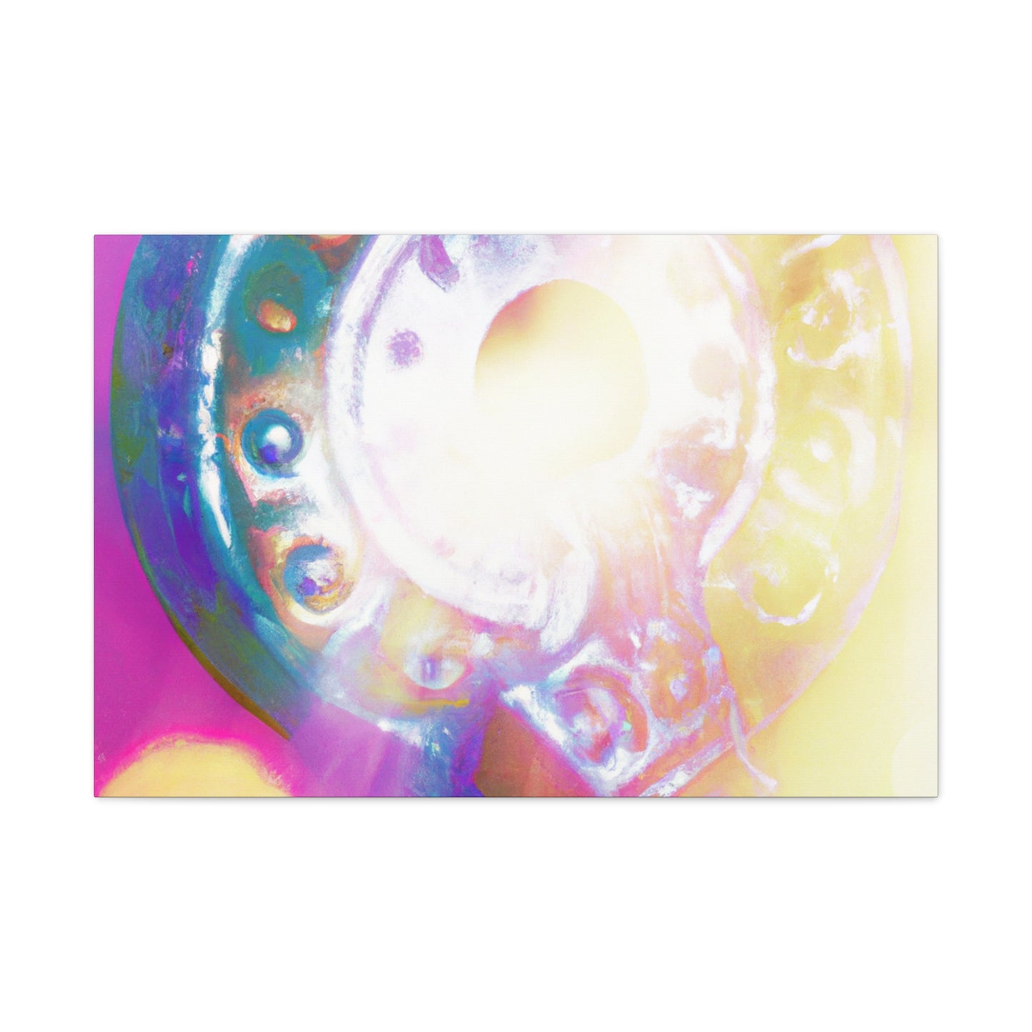 Metallic Mayan Majesty - Art Deco Canvas