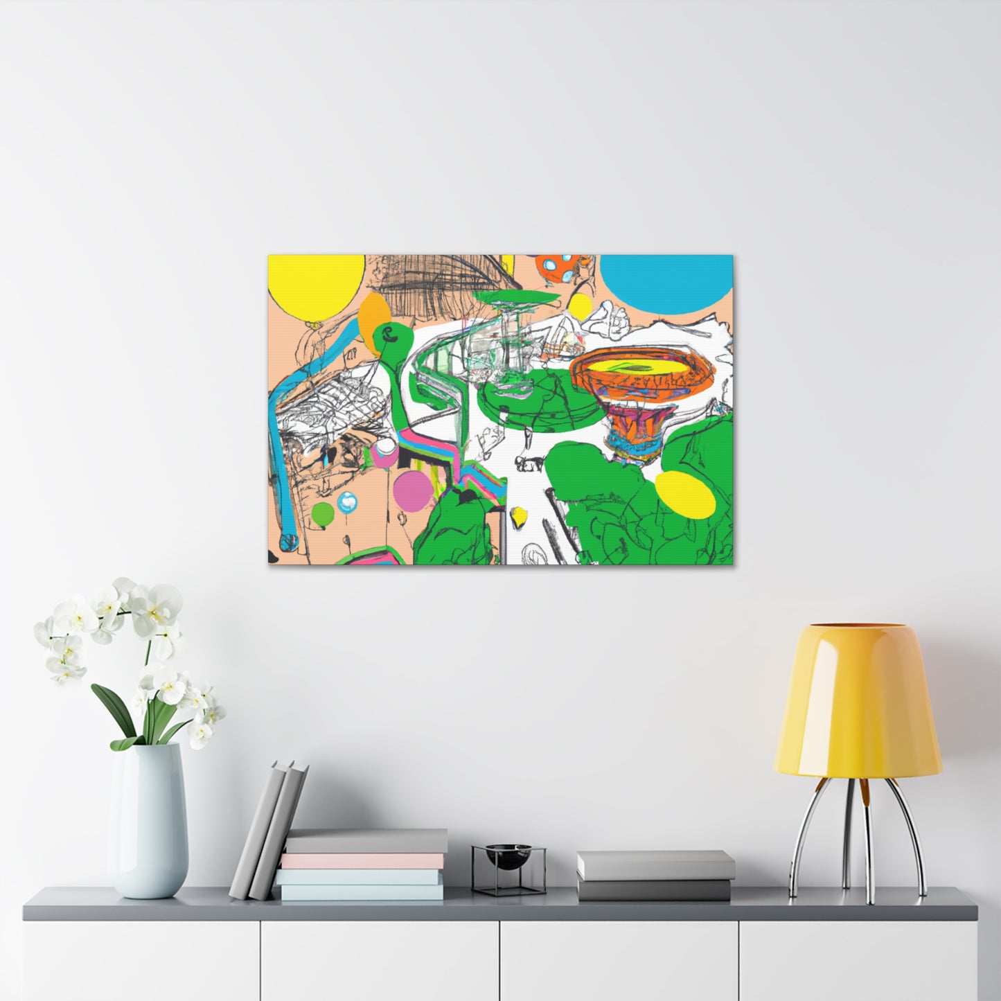 Florafantasia - Landscape - Amusement - Canvas