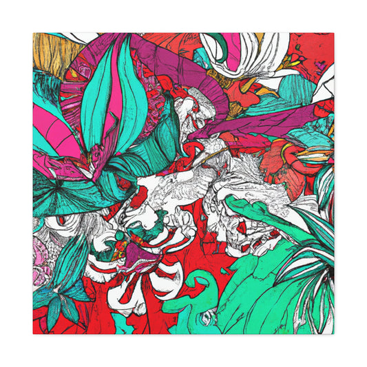 Mystery Blush - Floral - Canvas