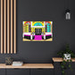 Cosmo Retro Arcade. - Canvas - Pop Art