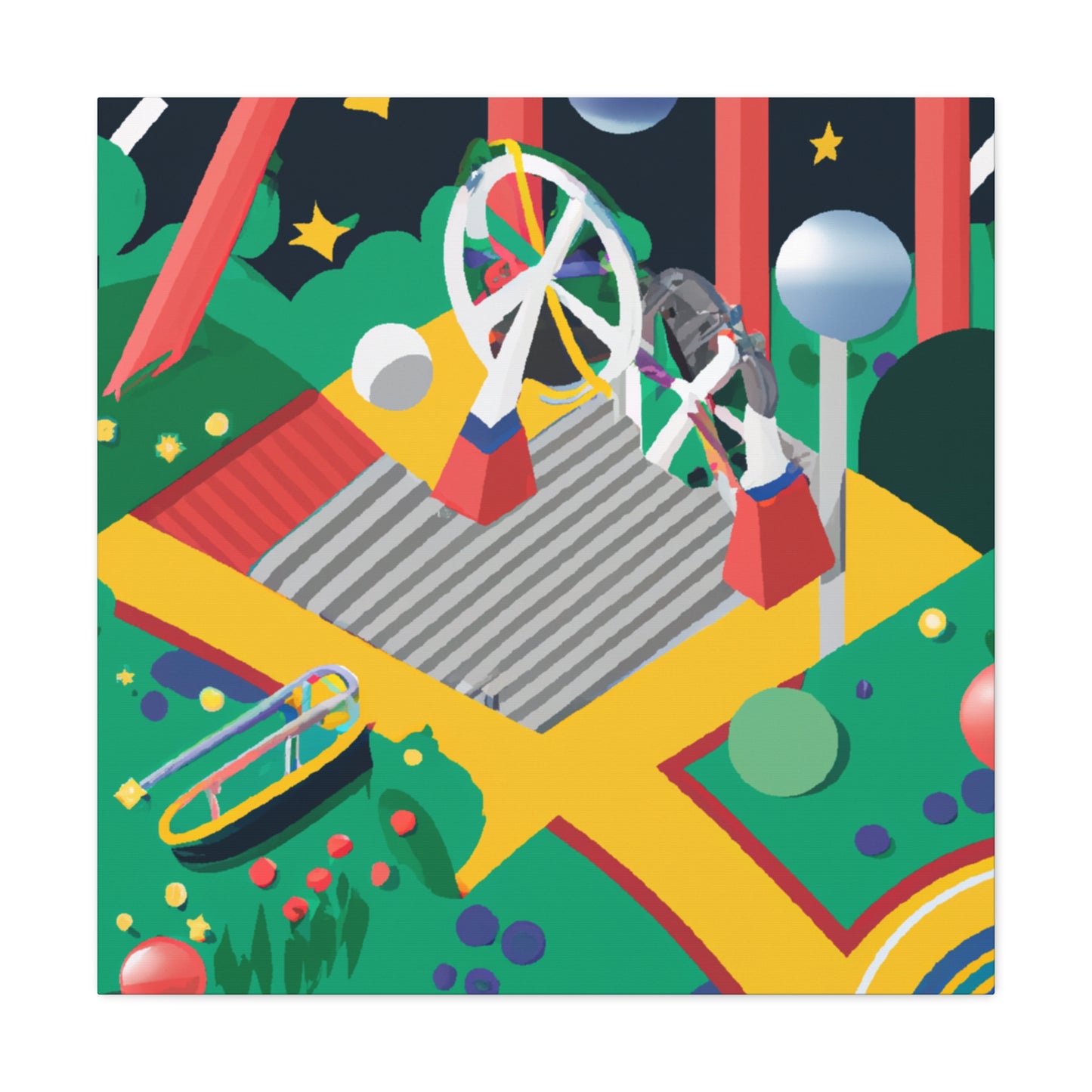 Enchant Garden - Landscape - Canvas