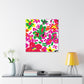 "The Bouquet of Spring's Blooms" - Floral Canvas