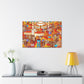 Sunrise by the Taj - Destination India - Canvas
