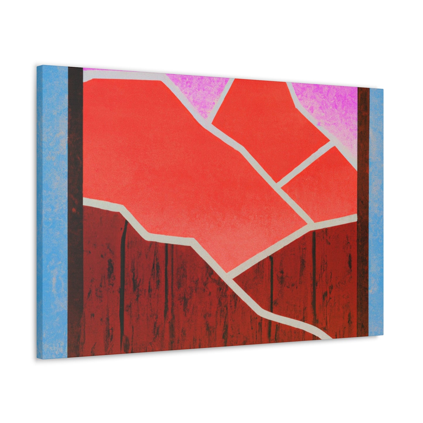 Vibrant Bloom - Midcentury - Canvas