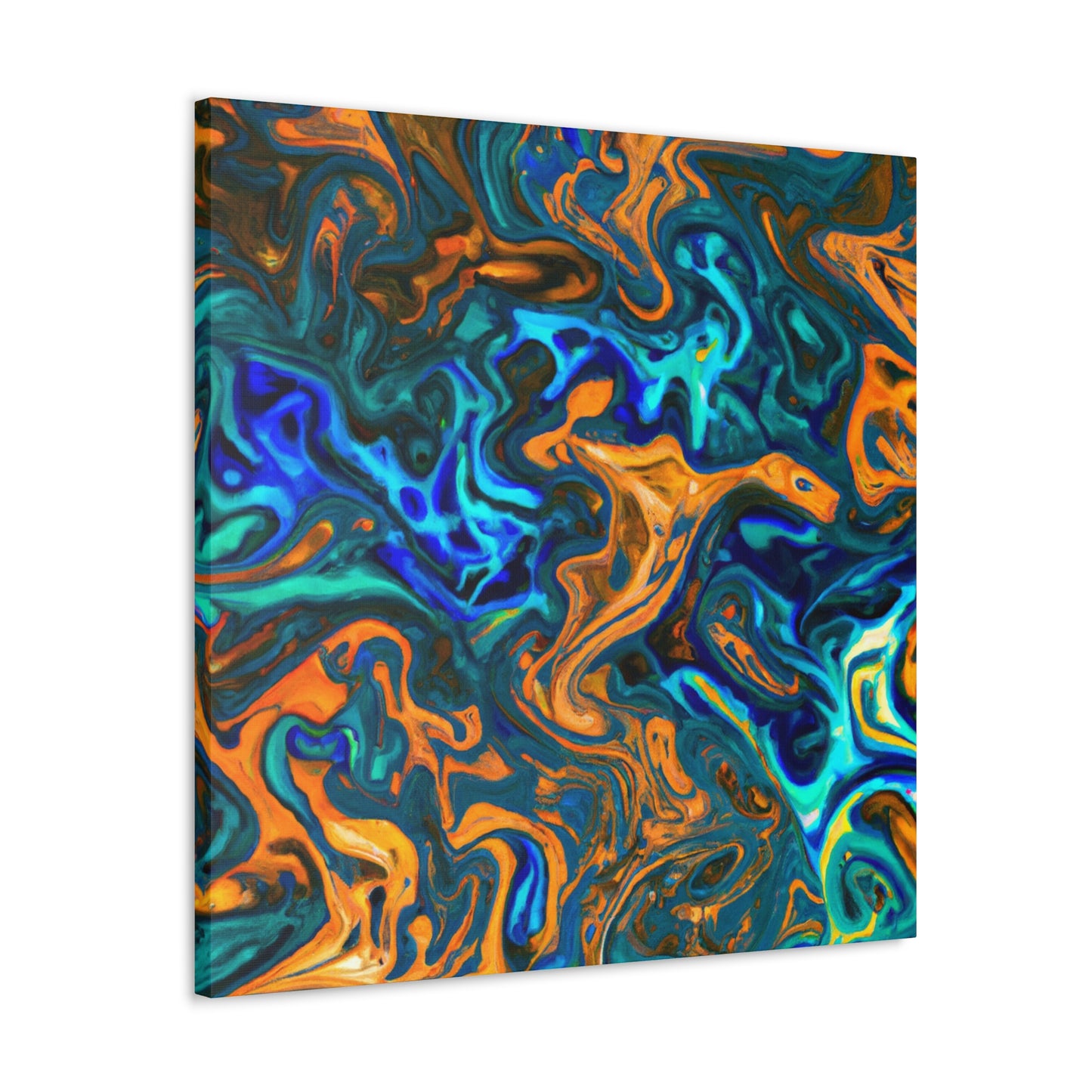Fire and Water - Canvas - Abstract