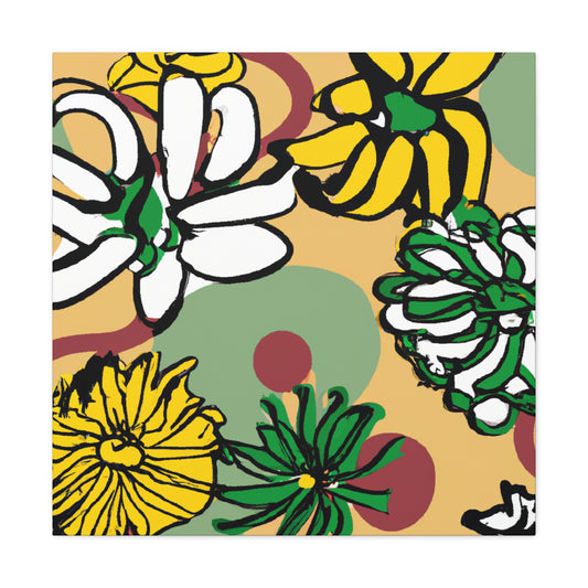 Primrose - Floral - Canvas