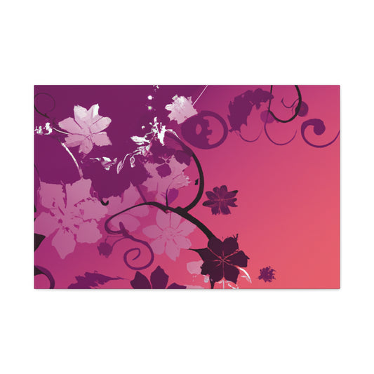 Lilacena - Floral - Canvas