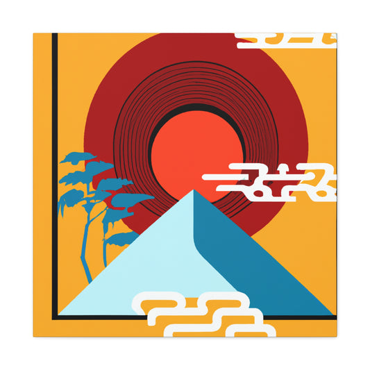 Urban Oasis - Midcentury - Canvas