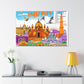 Khandeshi Palms - Destination India - Canvas