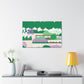 Dragonfly Haven- Landscape - Canvas