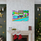 Hollywood Avenue - Pop Art Canvas