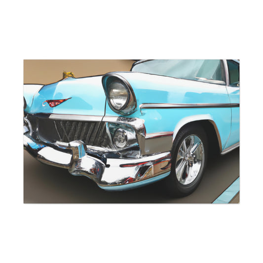 Mean and Sleek - Automobile Canvas