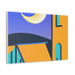 "Unwind Reflection - Midcentury" - Canvas