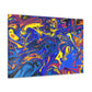 Blue Turbulence - Canvas - Abstract