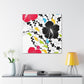 Periwinkle Petals - Floral - Canvas