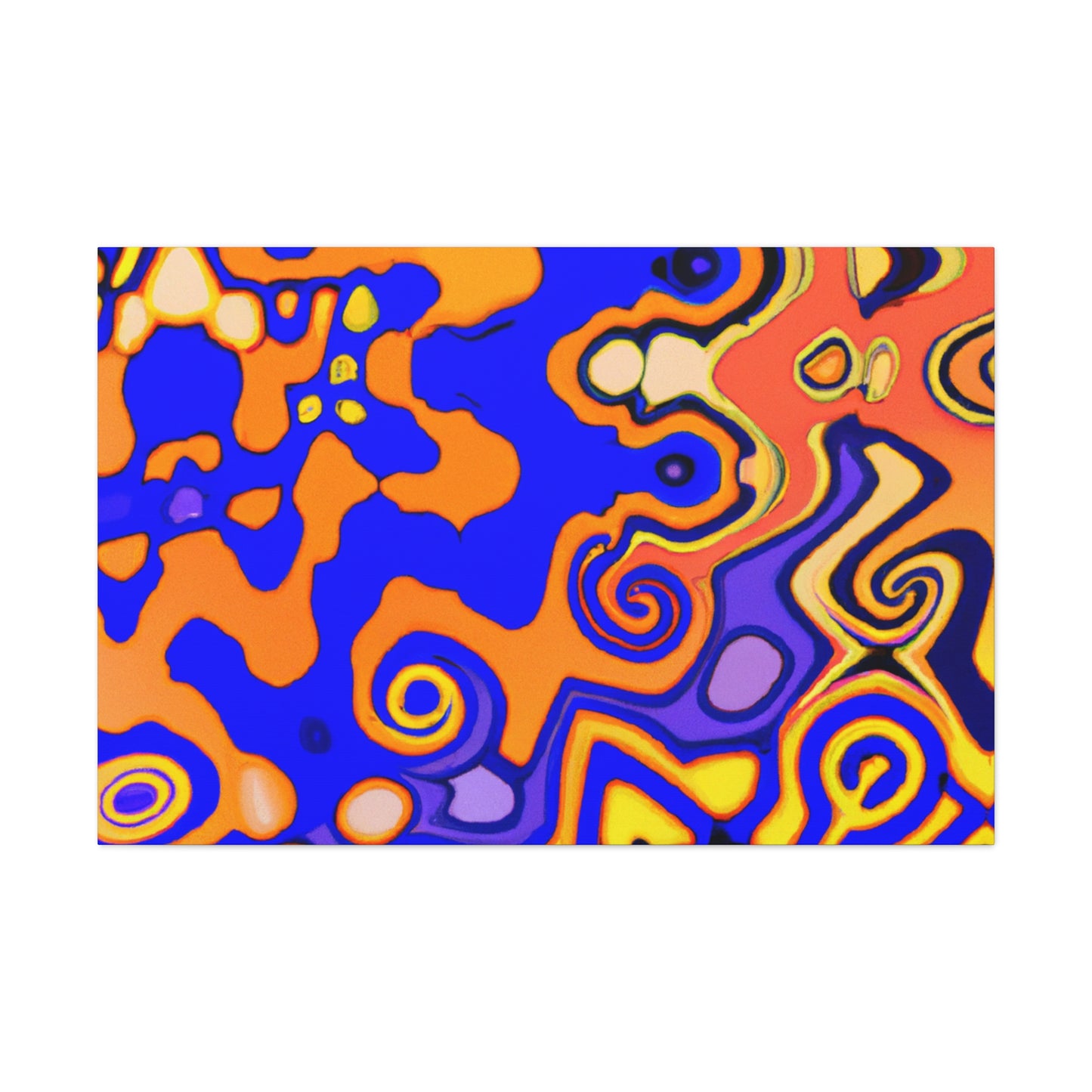 Aqua Aura - Abstract - Canvas