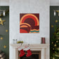 Circular Bliss - Midcentury Canvas