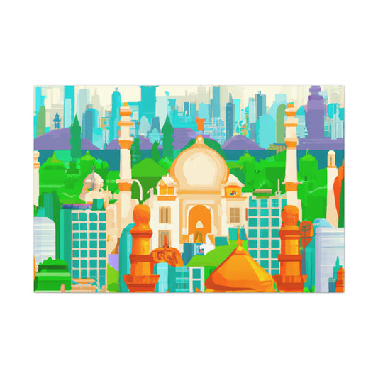Indiastine - Destination India - Canvas