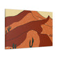 The Eliza - Vintage Contemporary - Desert = Canvas