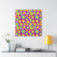 Blissful Daisies - Floral - Canvas