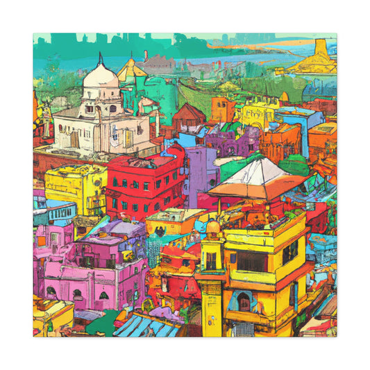 Rajasthan- Destination India - Canvas