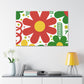Flowerful Fancies - Floral Canvas