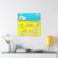 Faded Color - Minimalism - Canvas