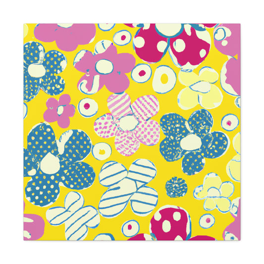 Amaranthine Blooms. - Floral Canvas