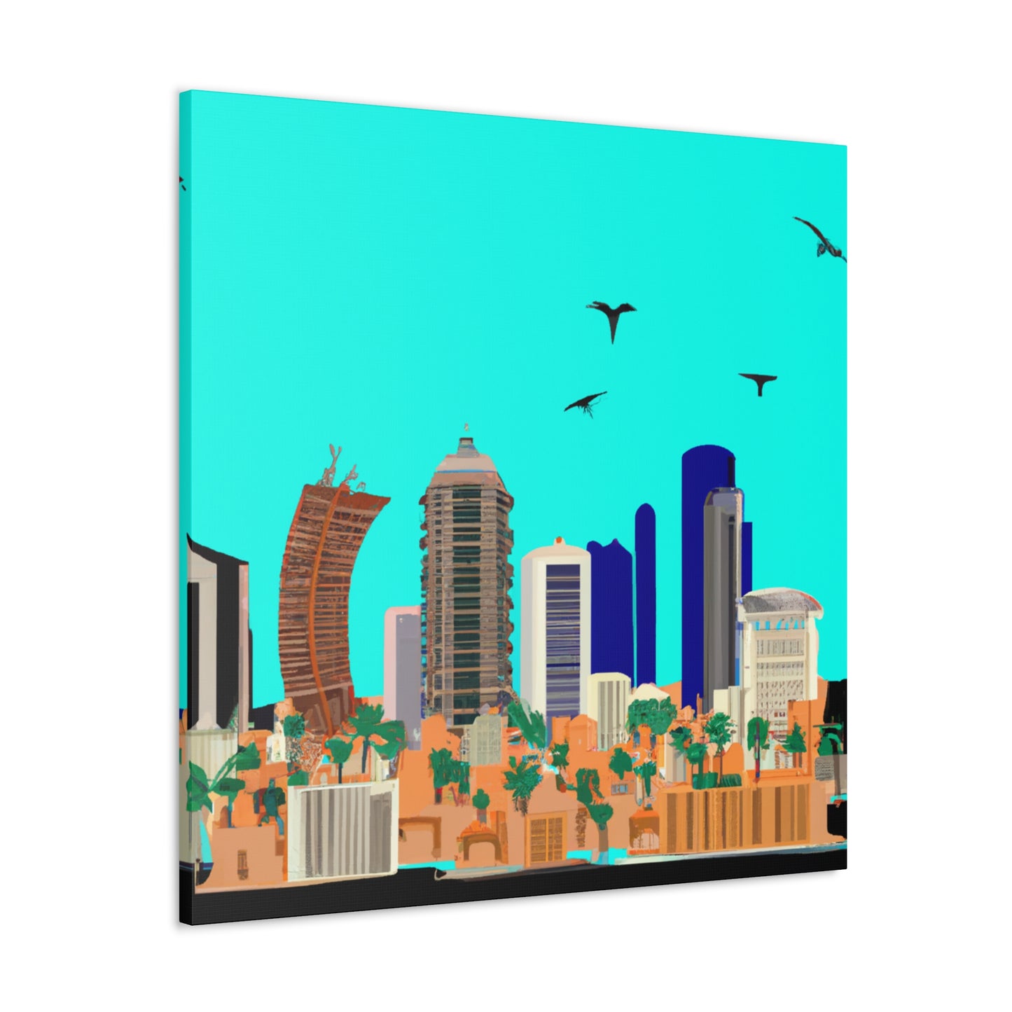 Nabatea - Middle East - Canvas