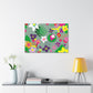 "The Petals of Paradise" - Floral Canvas