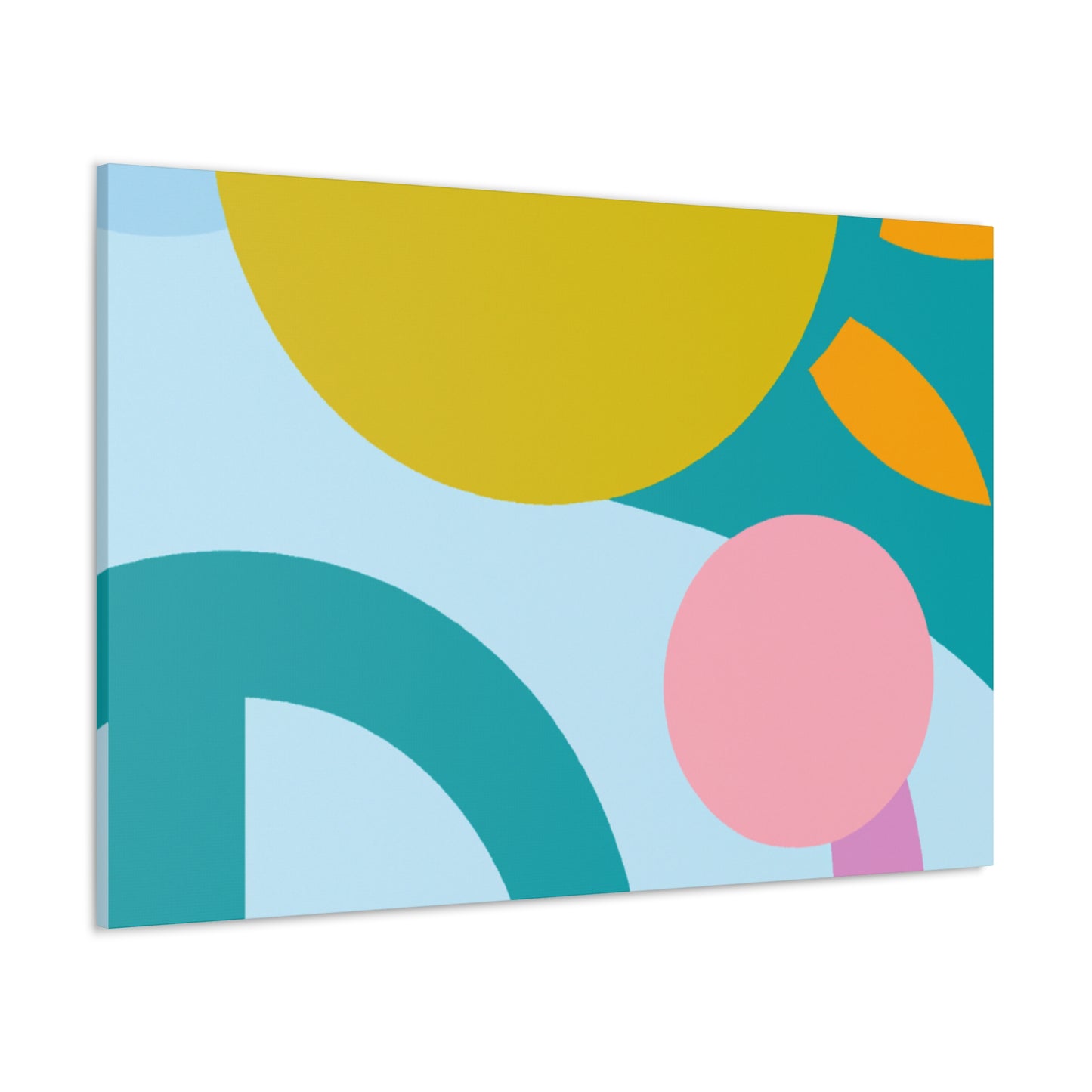 Pigment Paradise- Midcentury - Canvas