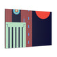 Vibrant Burst - Midcentury - Canvas