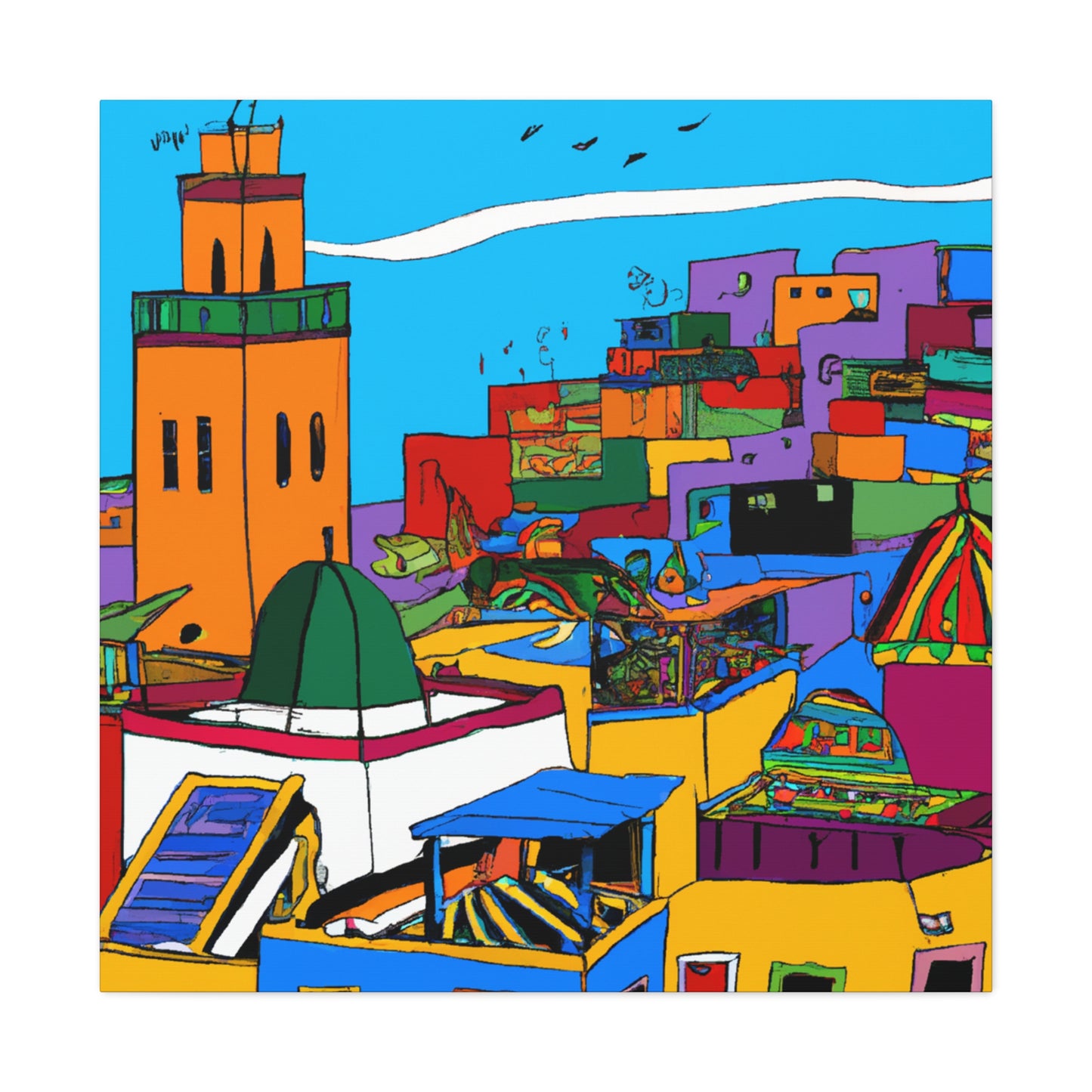 Sarina Daou - Morraco - Canvas