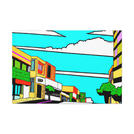 Cinema Avenue - Pop Art Canvas