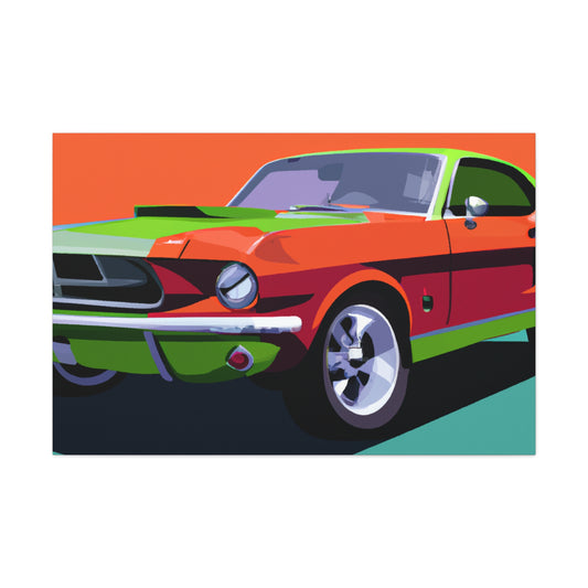 Flame Thrower - Automobile - Canvas
