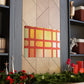 Orange Slice - Glass Canvas