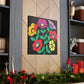 Frenzy Mammoth - Floral Canvas