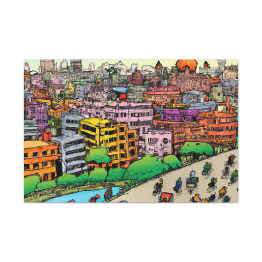 Saffron Spice - Destination India - Canvas