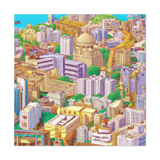 Spicy Samarkand - Destination India - Canvas