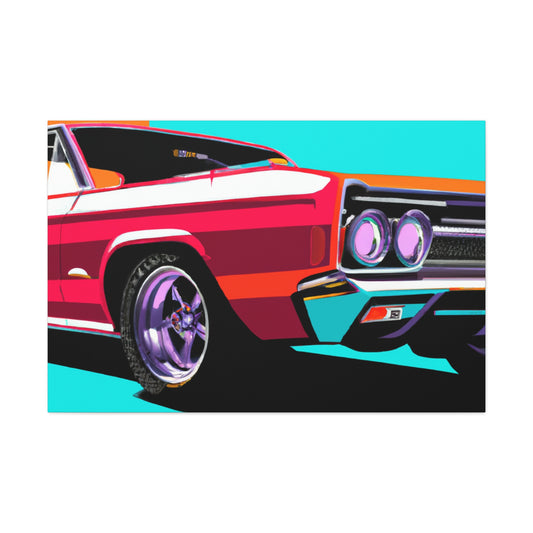 Fireball 500 - Automobile - Canvas