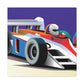 Flame Beast - Automobile - Canvas