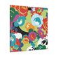 Splendidly Joyous - Floral - Canvas