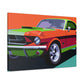 Flame Thrower - Automobile - Canvas