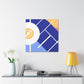 Sputnik Cityscape - Midcentury - Canvas