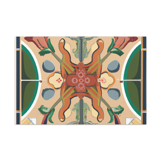 Victorian Star - Midcentury Canvas