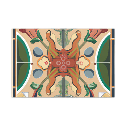 Victorian Star - Midcentury Canvas