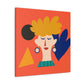 "Flower Power - Midcentury" - Canvas