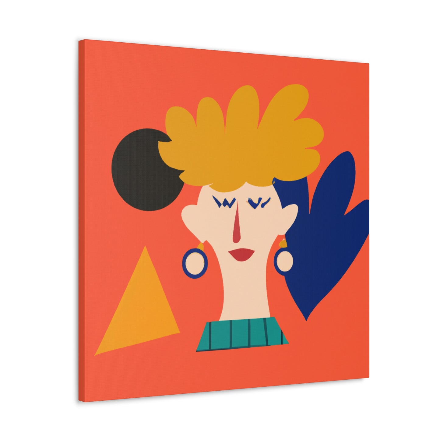 "Flower Power - Midcentury" - Canvas