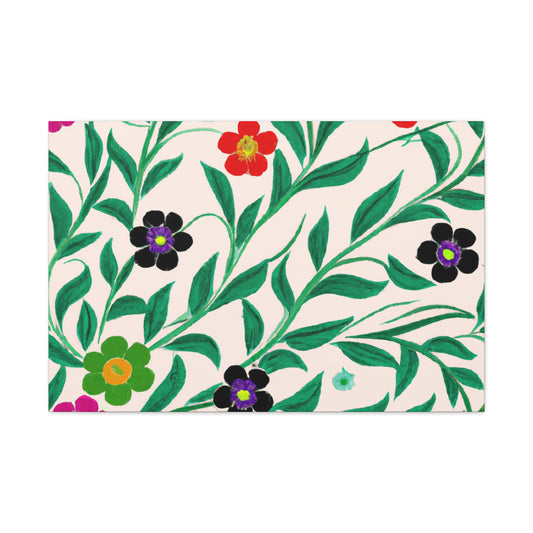 Poiseon - Floral - Canvas